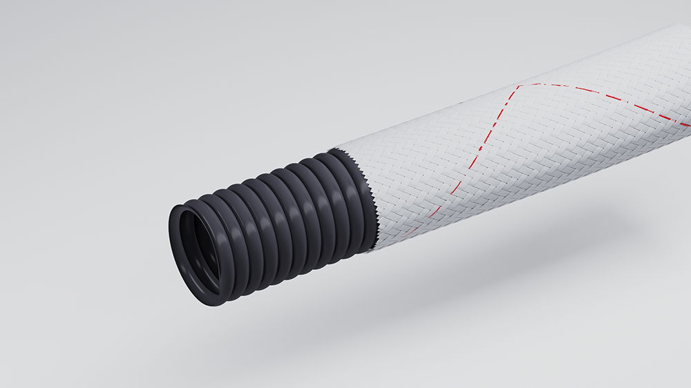 Product picture for RESISTOFLEX® CKB-B Antistatischer Schlauchliner, Pressverbindungen