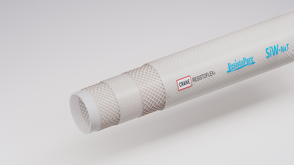 Product picture for RESISTOPURE® Type SIW-NxT Platinum Cured, Discharge Only, Crimp Fittings